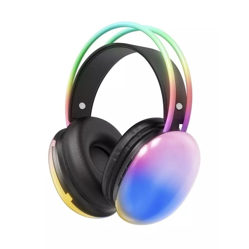 GENERICO - Auriculares Inalambricos Bluetooth 5.3 Micrófono Wk30 RGB