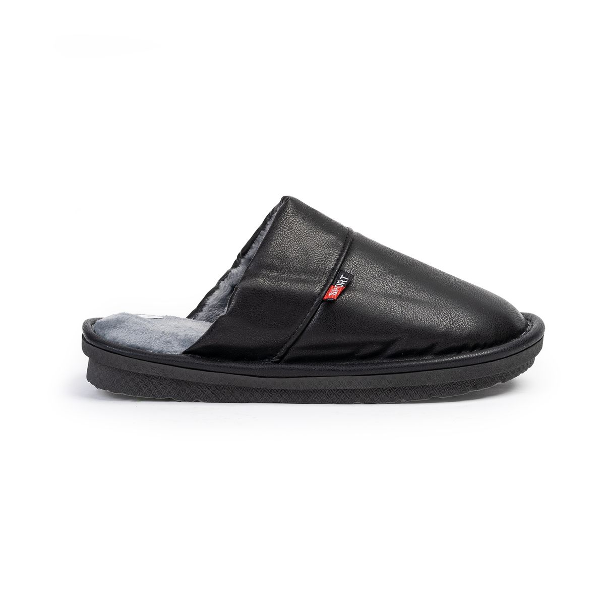 CARBIN - Pantufla Hombre Negro Michel Carbin