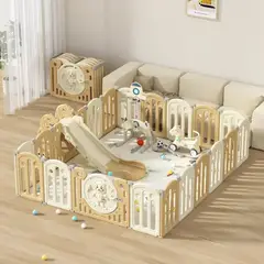 VOYAGE - Corral Bear Kaki + Centro de Juegos 193X234cm