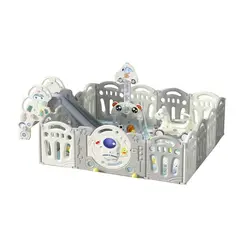 VOYAGE - Corral Astro Grey + Centro de Juegos 154X156cm