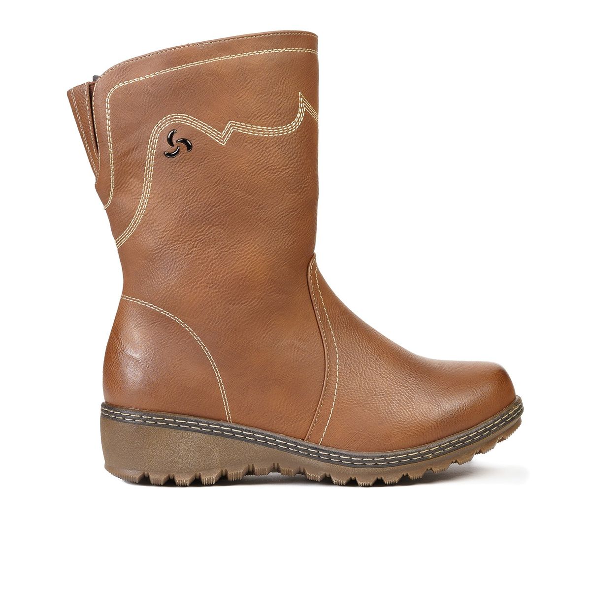 THUNDER BLUE - Bota Mujer Café Kalea Thunder Blue