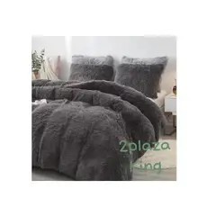GENERICO - Cobertor Chiporro 2 Plazas Plush Gris