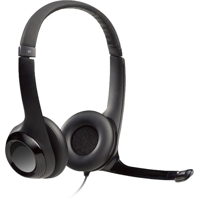 LOGITECH - Audifonos Logitech H390 con Microfono Alámbrico 1.9 Metros USB Negro