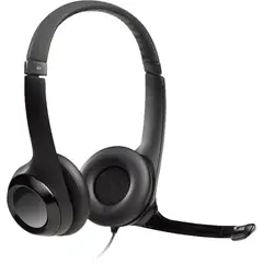 LOGITECH - Audifonos H390 con Microfono Alámbrico 1.9 Metros USB Negro