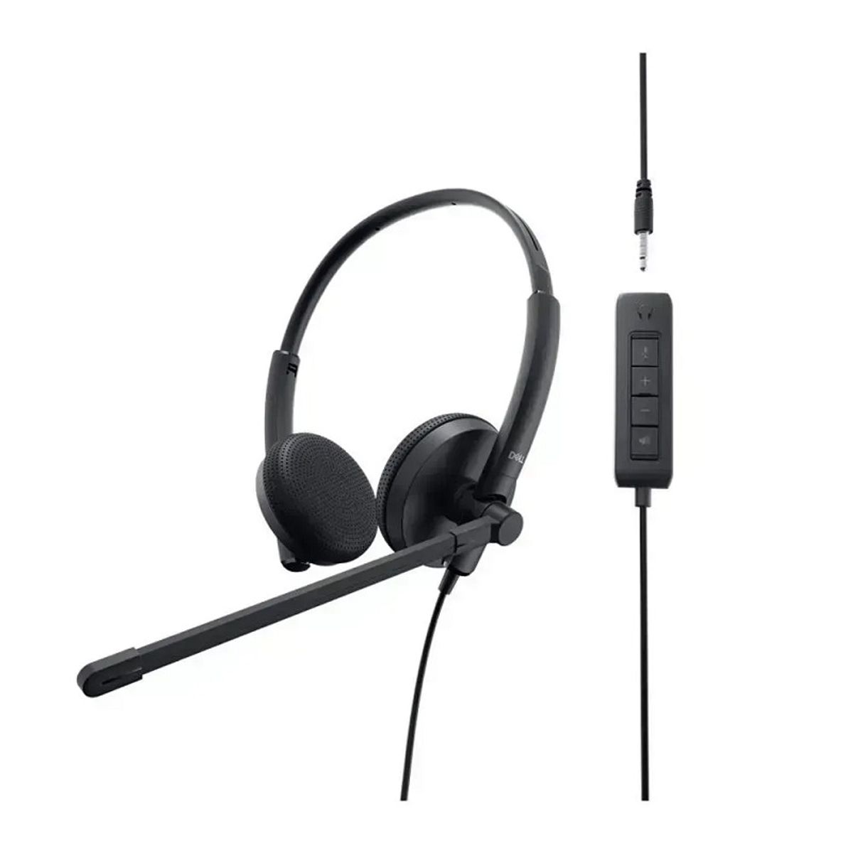 DELL - Audifonos Dell WH1022 Alámbricos USB con Micrófono cable 1.5Mt Negro