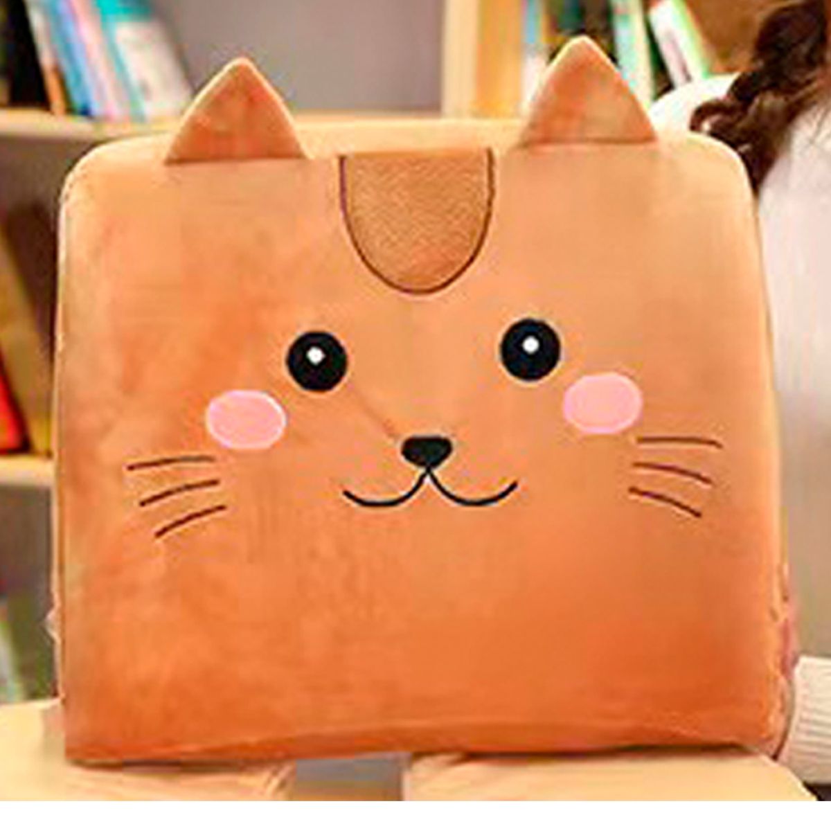 KTANA - Cojín lumbar Diseño Café Ktana