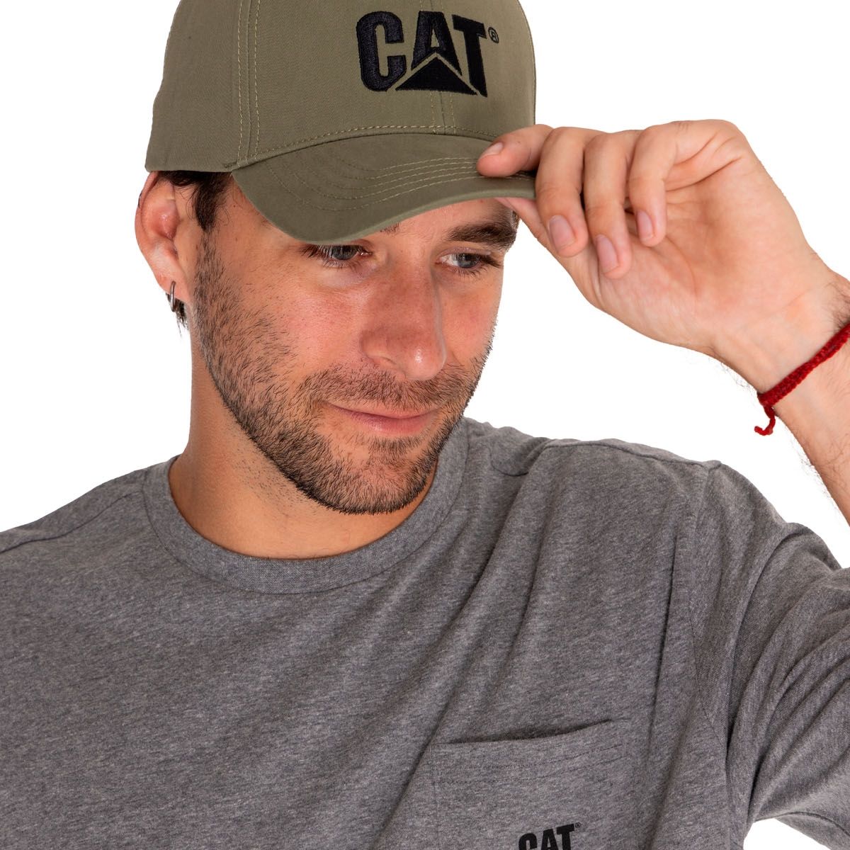 CAT - Jockey Casual Hombre Classic Logo Hat Verde CAT