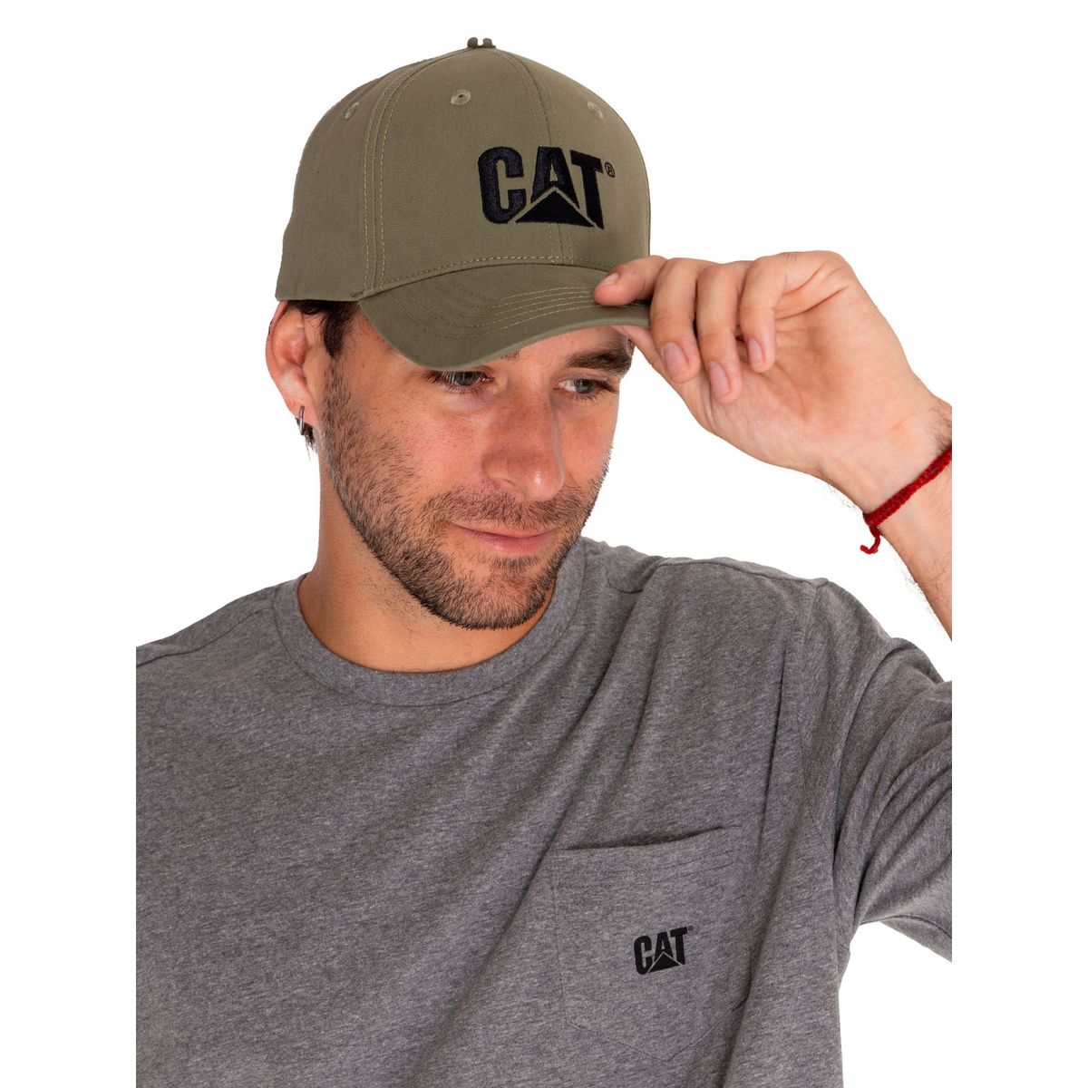 CAT - Jockey Casual Hombre Classic Logo Hat Verde CAT