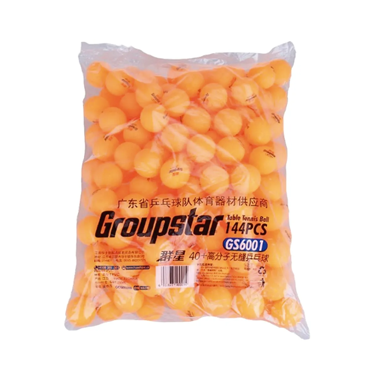 GENERICO - Bolsa 144 Pelotas Ping Pong Groupstar 40+ Training Gs6001