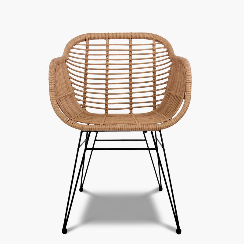 FORM DESIGN - Silla Comedor c/brazo Terraza Ratan Creta Form