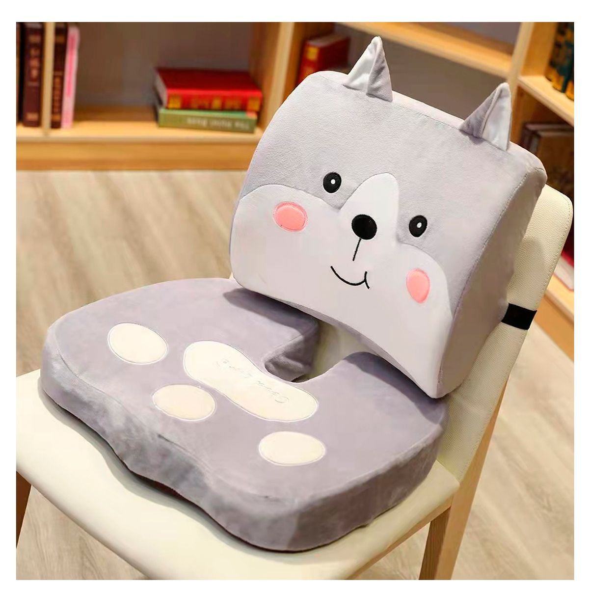 KTANA - Kit Cojines Ergonómicos Ktana Diseño Gris