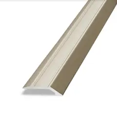 VERONA - Perfil GAP Aluminio Nquel Mate para Piso Vinilico