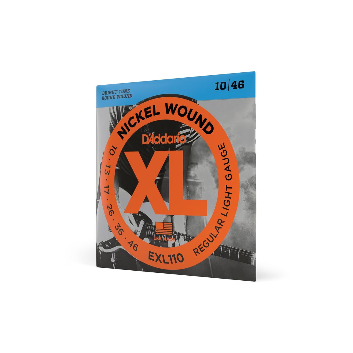 DADDARIO - Set Cuerdas Guitarra Eléctrica 10-46 EXL110 Daddario
