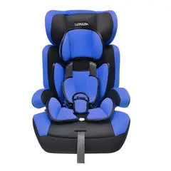 LUMAX - Silla Tipo Butaca de Auto Para Niños Azul