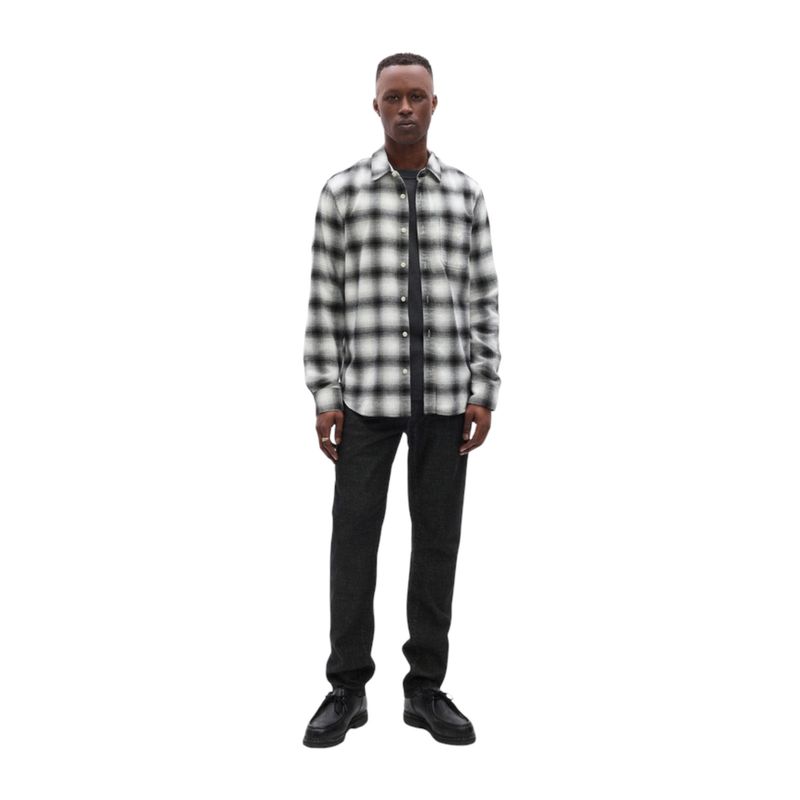 GAP - Jeans Straight Black Rinse Hombre Negro