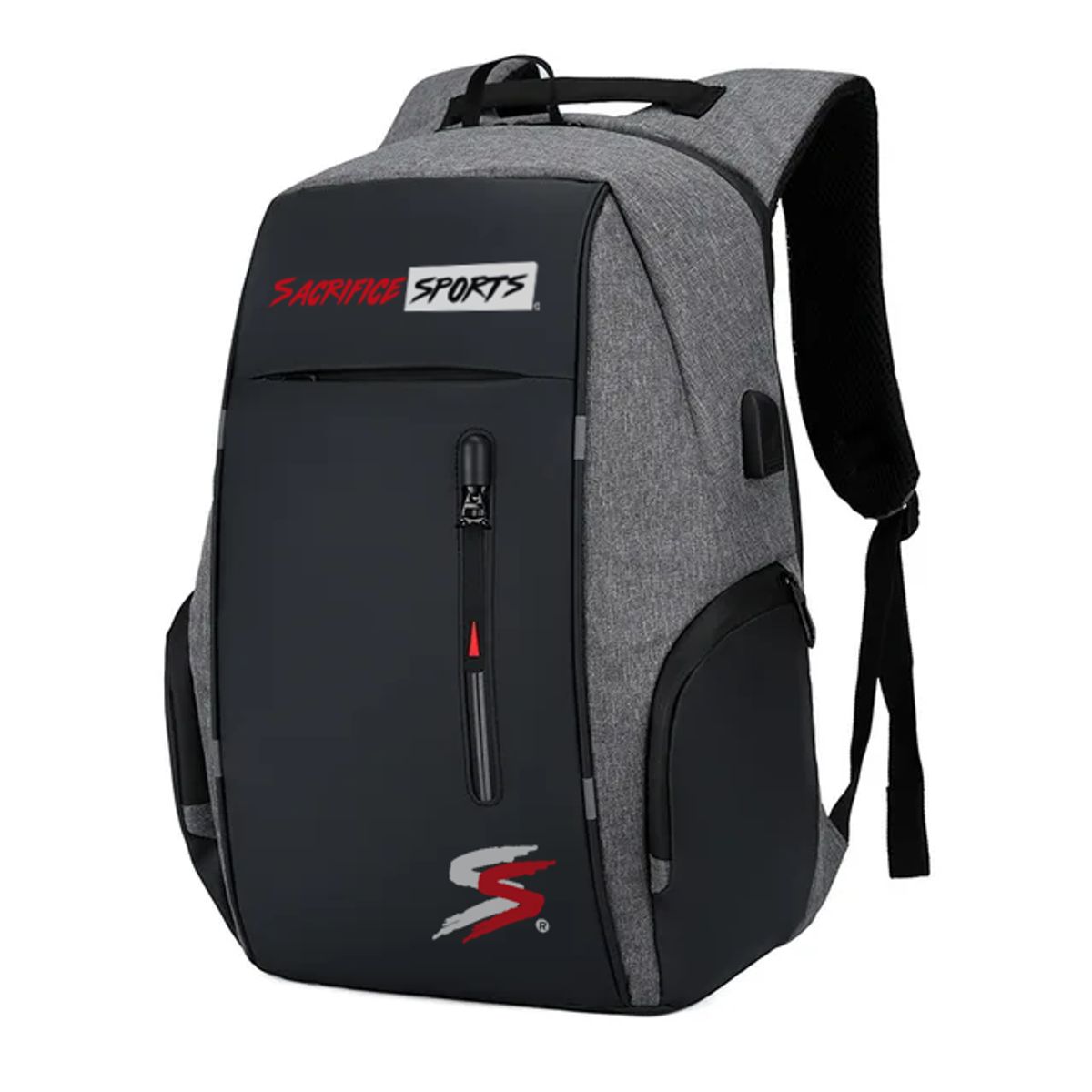 GENERICO - Mochila USB para Viaje y Notebook Sacrifice Sports