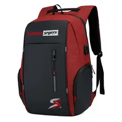 GENERICO - Mochila USB para Viaje y Notebook Sacrifice Sports