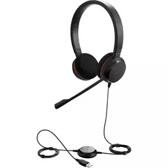 JABRA - Audífono Evolve 20 MS Stereo Profesional Negro