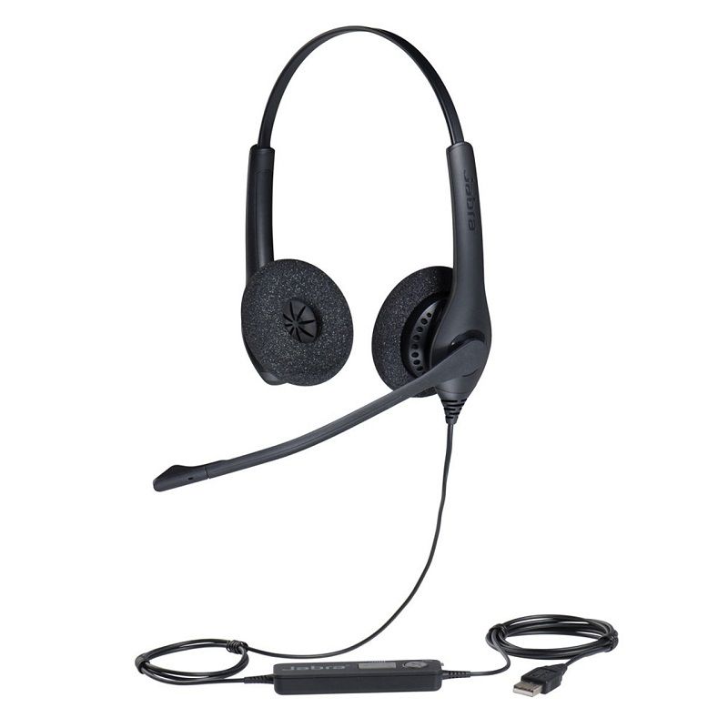 JABRA - Audífonos Jabra BIZ 1500 Duo Alámbrico USB Negro