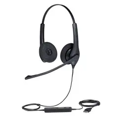 JABRA - Audífonos BIZ 1500 Duo Alámbrico USB Negro
