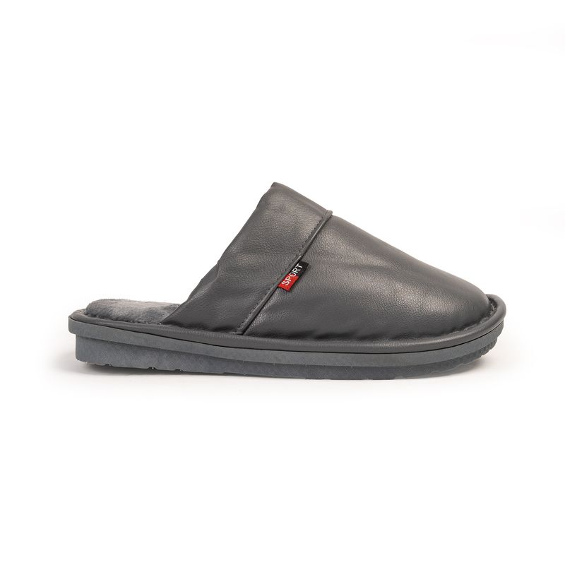 CARBIN - Pantufla Hombre Gris Michel Carbin