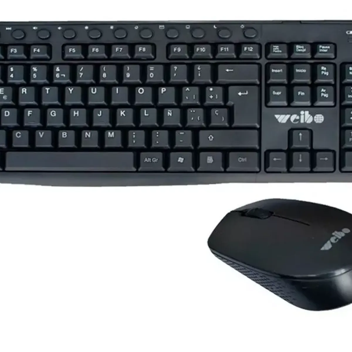 Teclado + Mouse Inalámbrico/ 2 En 1 AOAS Weibo Wb-8012, USB., marca WEIBO - Foto Principal