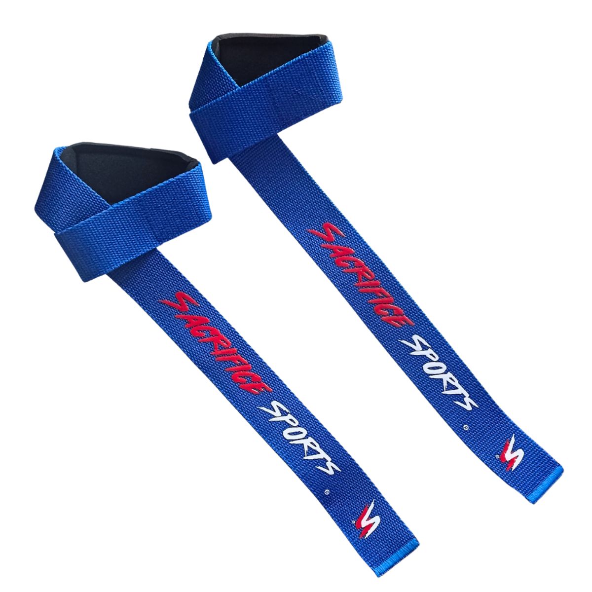 GENERICO - Agarraderas Straps Antideslizantes Sacrifice Sports Azul