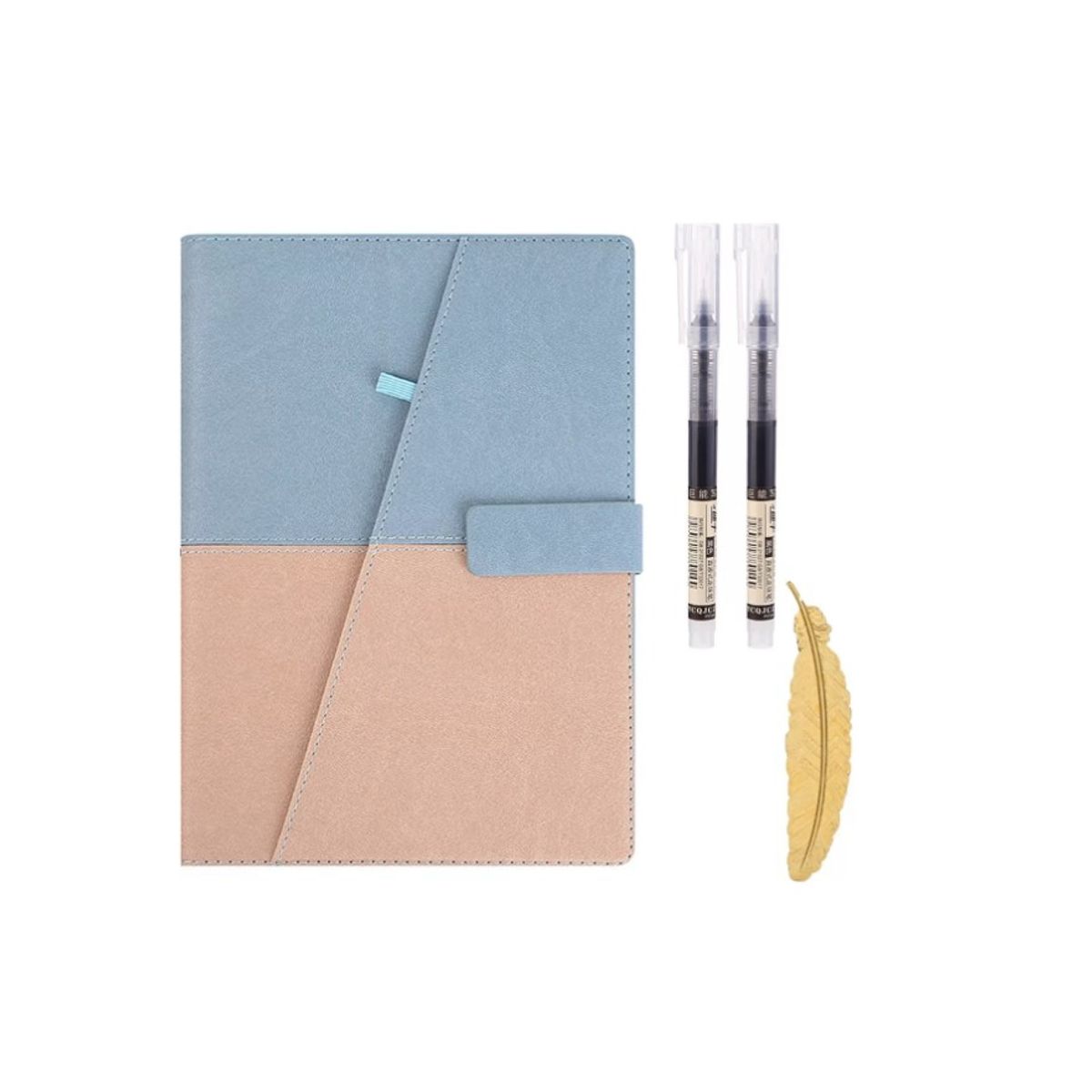 GENERICO - Magnética Hebilla Cuaderno Agenda Inteligent Ecológica Cuero