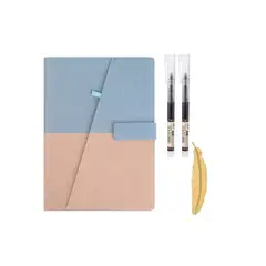 GENERICO - Magnética Hebilla Cuaderno Agenda Inteligent Ecológica Cuero