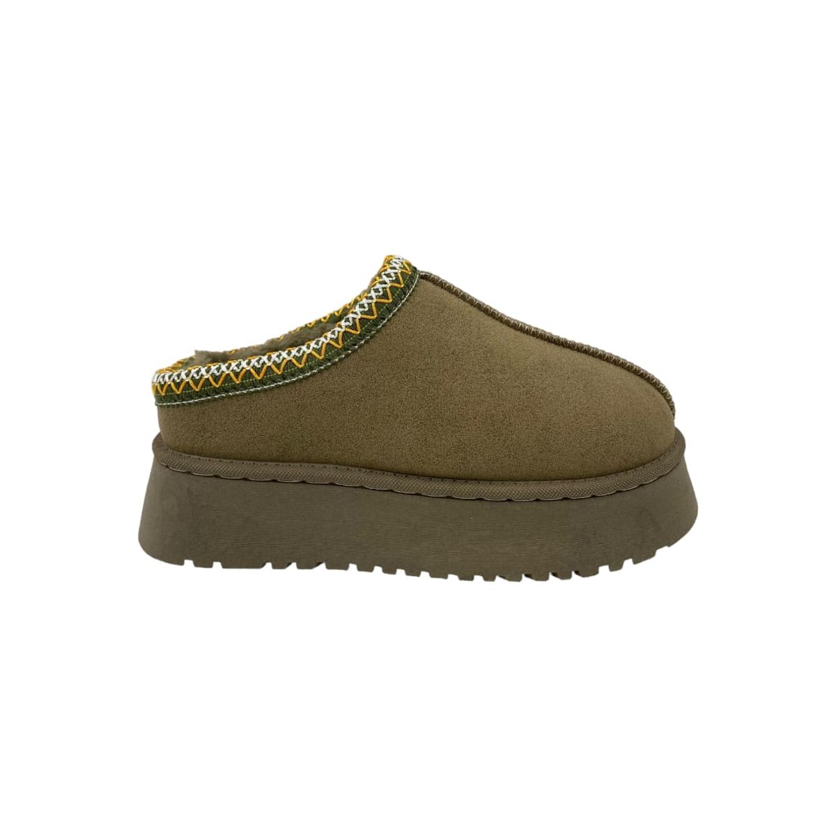 GENERICO - Pantufla Verde Chiporro Plataforma