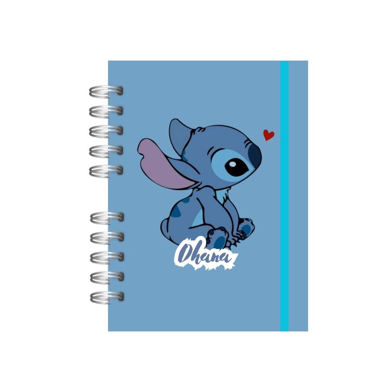 GENERAC - Agenda Stich O Angel Lilo Y Stitch 200 Páginas Kawaii Cute
