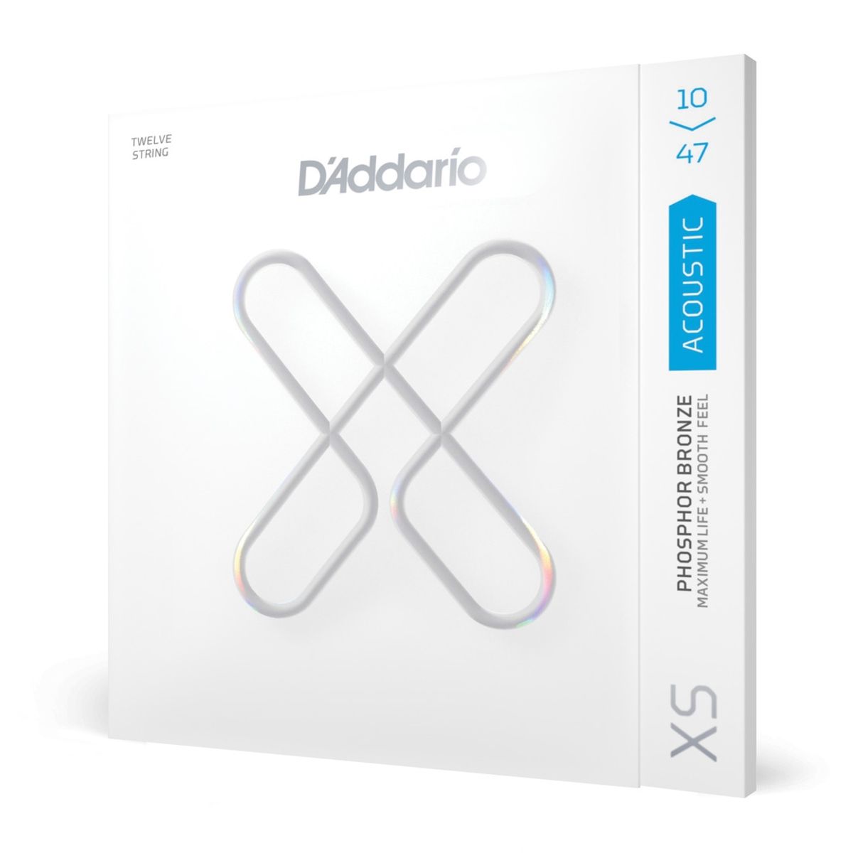 DADDARIO - Set 12 Cuerdas Guitarra Acústica 10-47 XSAPB1047-12 Daddario