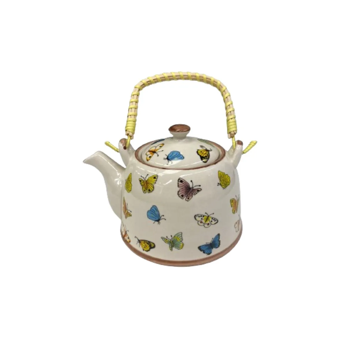 CAP DOR - Tetera de loza diseño oriental mariposas 600ml