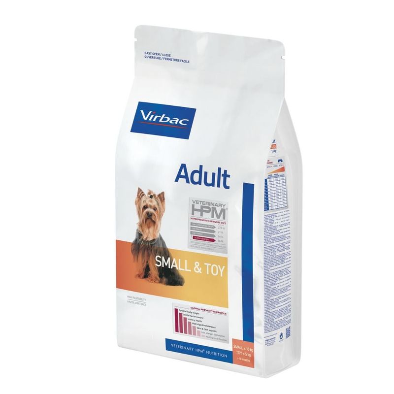 VIRBAC - HPM Virbac Dog Adult Small & Toy 7 kg