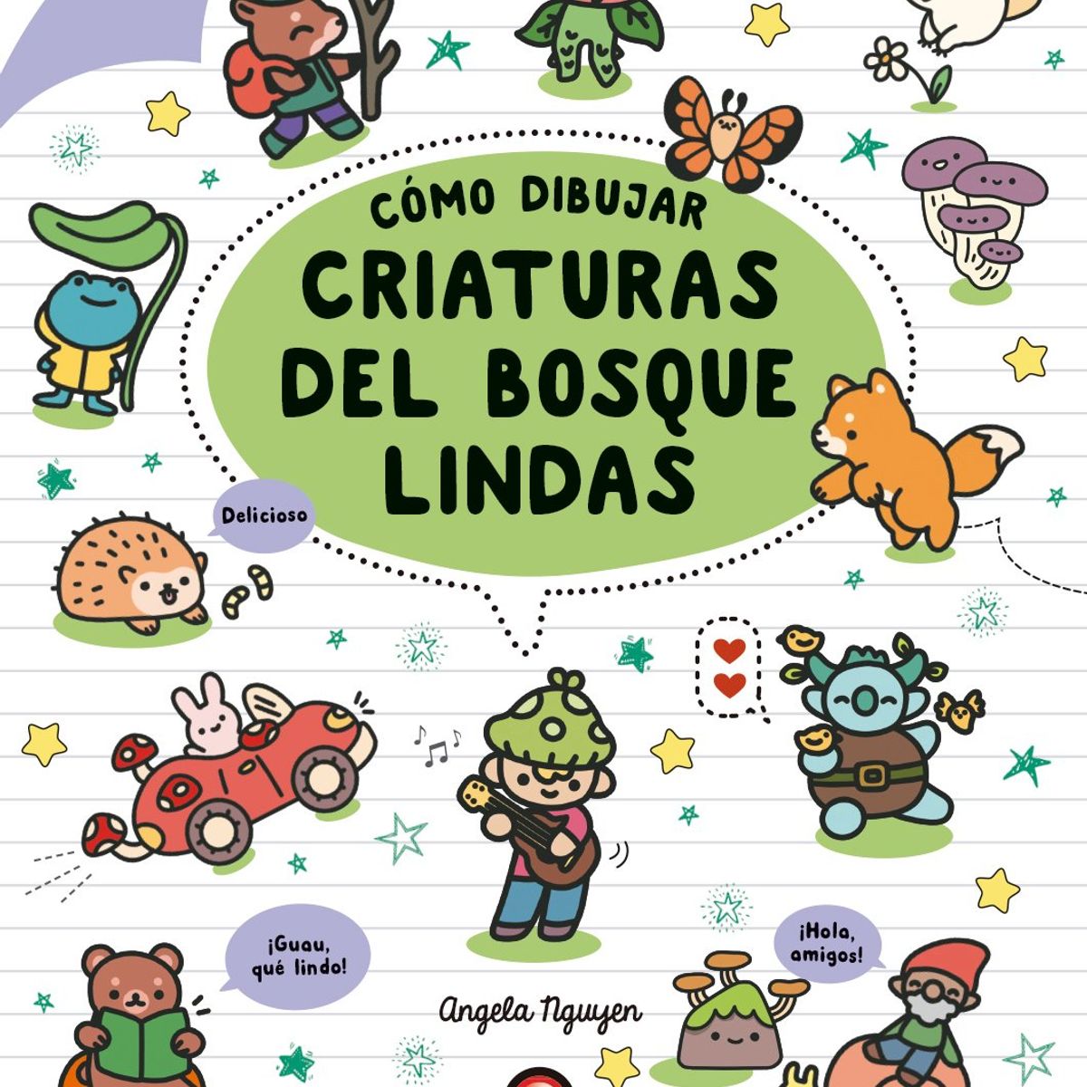 EDITORIAL CONTRAPUNTO - Cómo Dibujar Criaturas Del Bosque Lindas