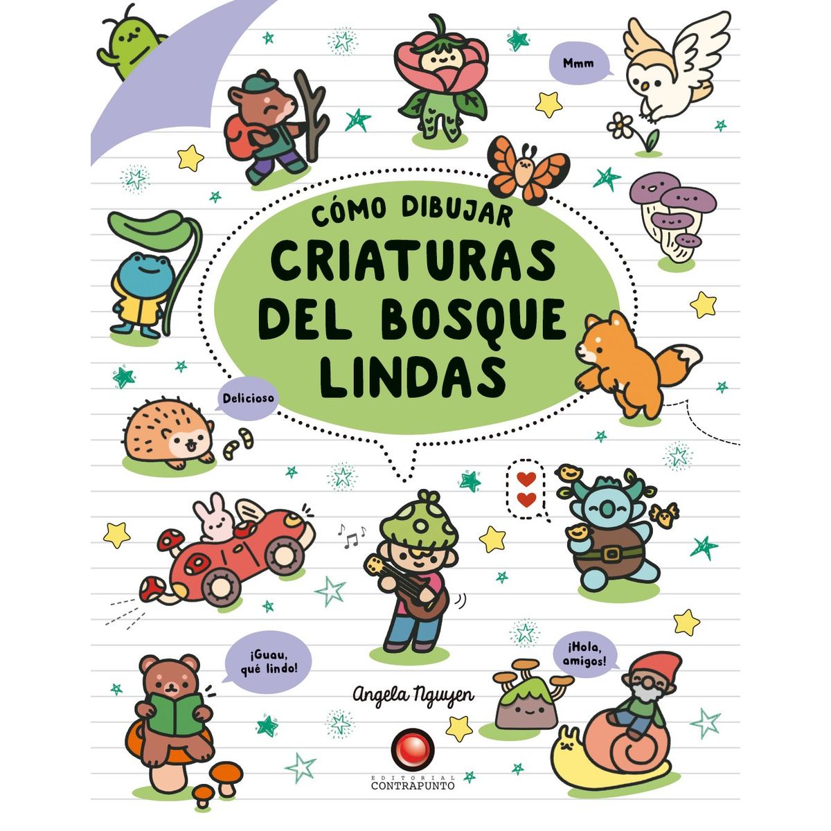 EDITORIAL CONTRAPUNTO - Cómo Dibujar Criaturas Del Bosque Lindas