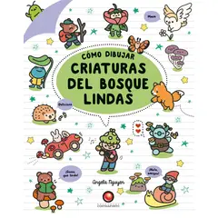 EDITORIAL CONTRAPUNTO - Libro Cómo Dibujar Criaturas Del Bosque Lindas