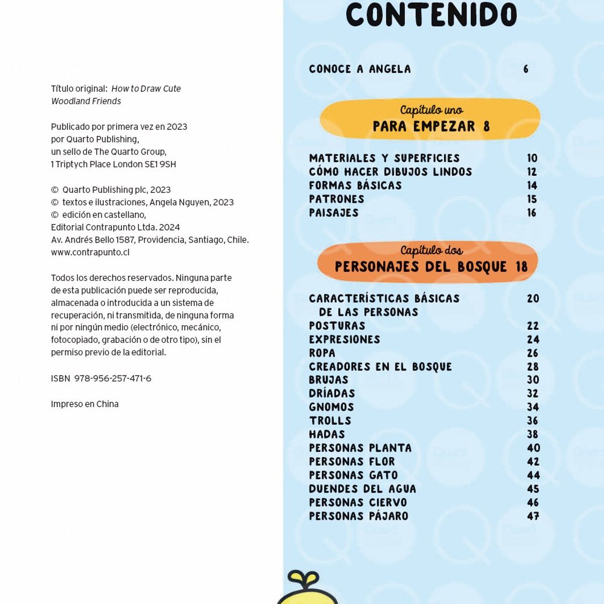 EDITORIAL CONTRAPUNTO - Cómo Dibujar Criaturas Del Bosque Lindas