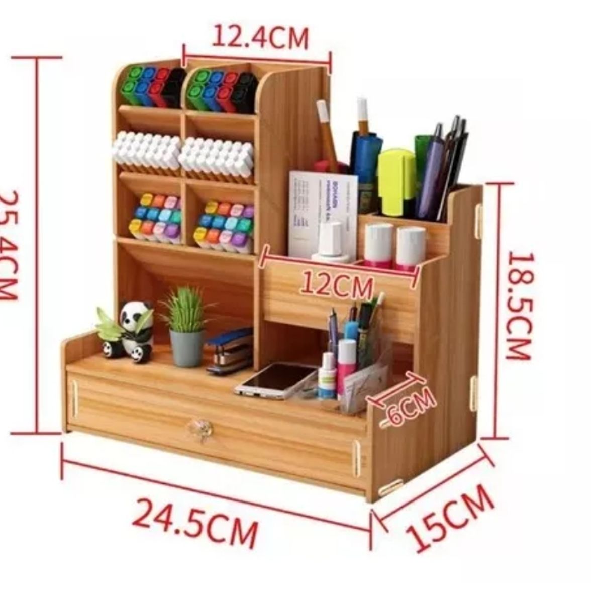 GENERICO - Organizador De Lápices Plumones Oficina Escritorio