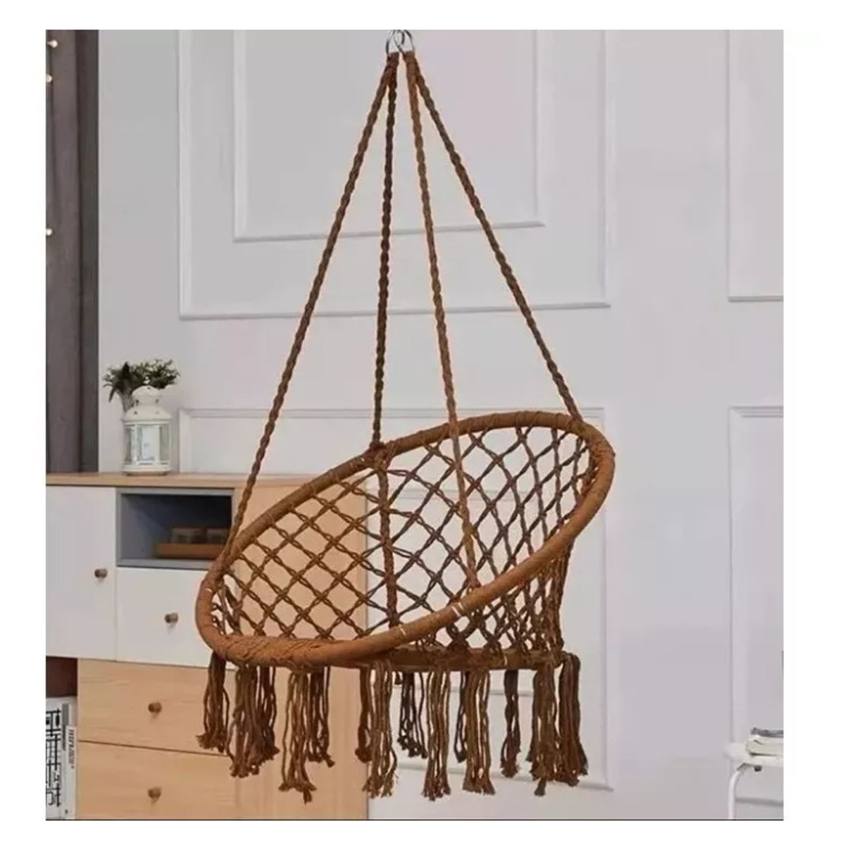 GENERICO - Silla Hamaca  Cafe Colgante Para Terraza O Jardín