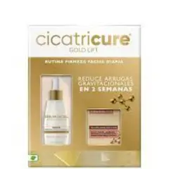CICATRICURE - Pack Crema Día Gold + Serum Efecto Lifting
