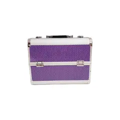 GENERICO - Maleta Multiuso Manicure Profesional - Fucsia Gliter
