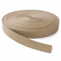 PREMIUM - Huincha de Mochila BEIGE 5 cm x 50 mts