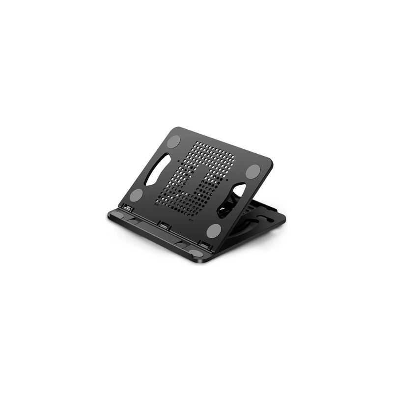 GENERICO - Soporte Base Notebook Alzador Alumin Ajustable Portatil