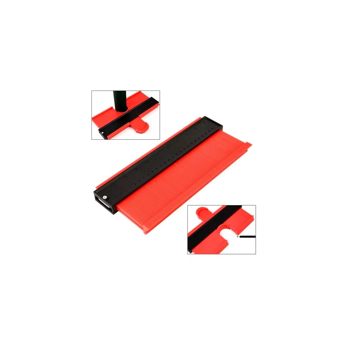 GENERICO - Regla Para Ceramica Medir Medicion De Contornos Irregulares