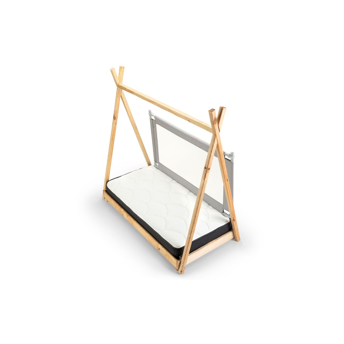 BEBE SURE - 1 Baranda Lateral 140 Cm Para Cama Montessori- Transición