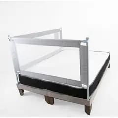 BEBE SURE - Set 2 barandas para cama King 180x200cm colchón bajo