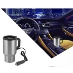 GENERICO - Vaso Acero Termico 480ml de Auto 12v Eléctrico