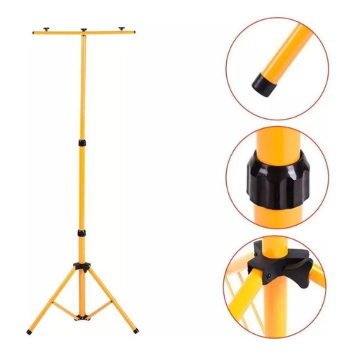 GENERICO - Soporte Base Atril Tripode Para Foco Led 220v O Emergencia