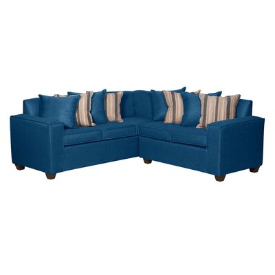 Imagen 2 del producto SECCIONAL 5 CUERPOS ROSES AZUL LINO